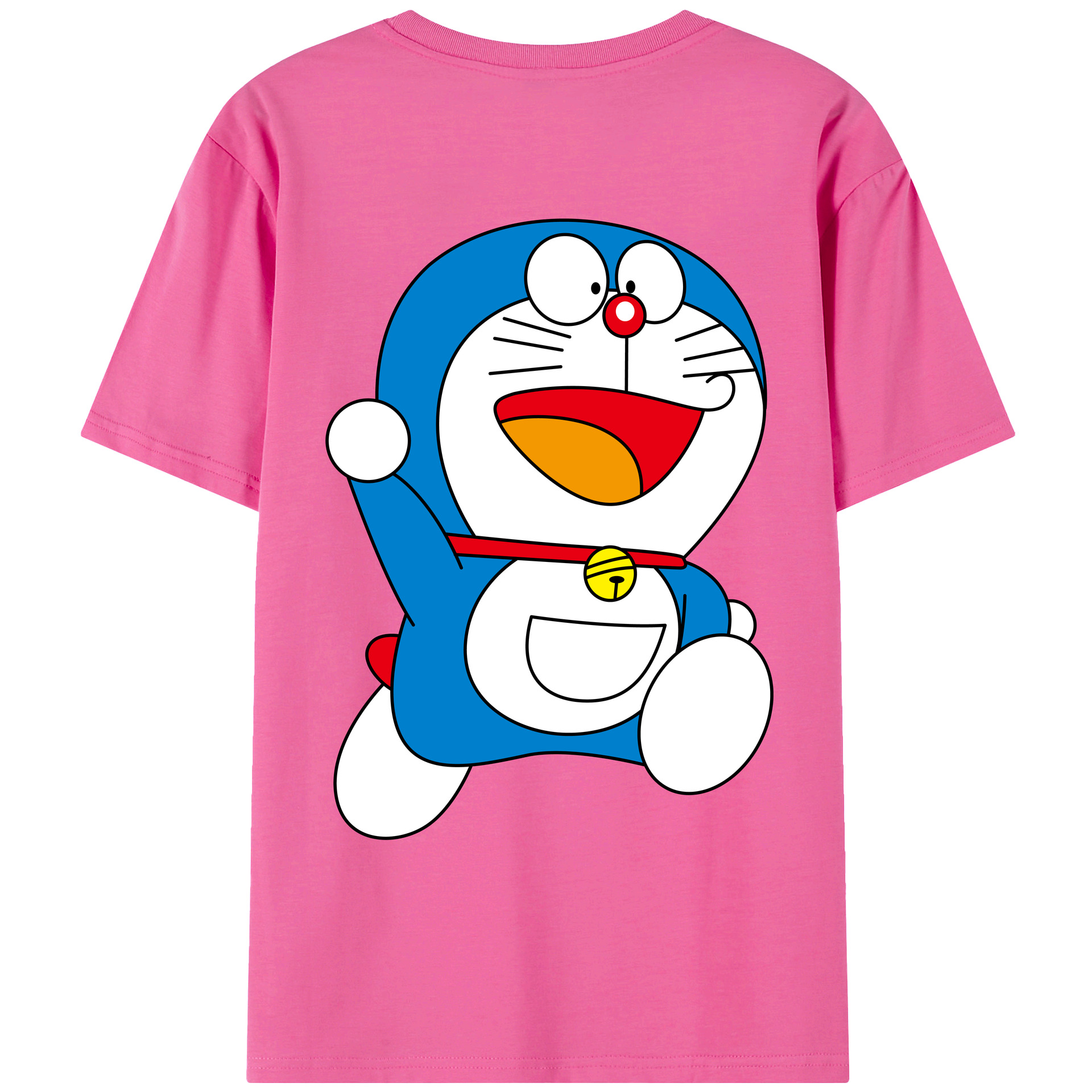（画像用） ドラえもん Doraemon レディース半袖Tシャツ(バックプリント)